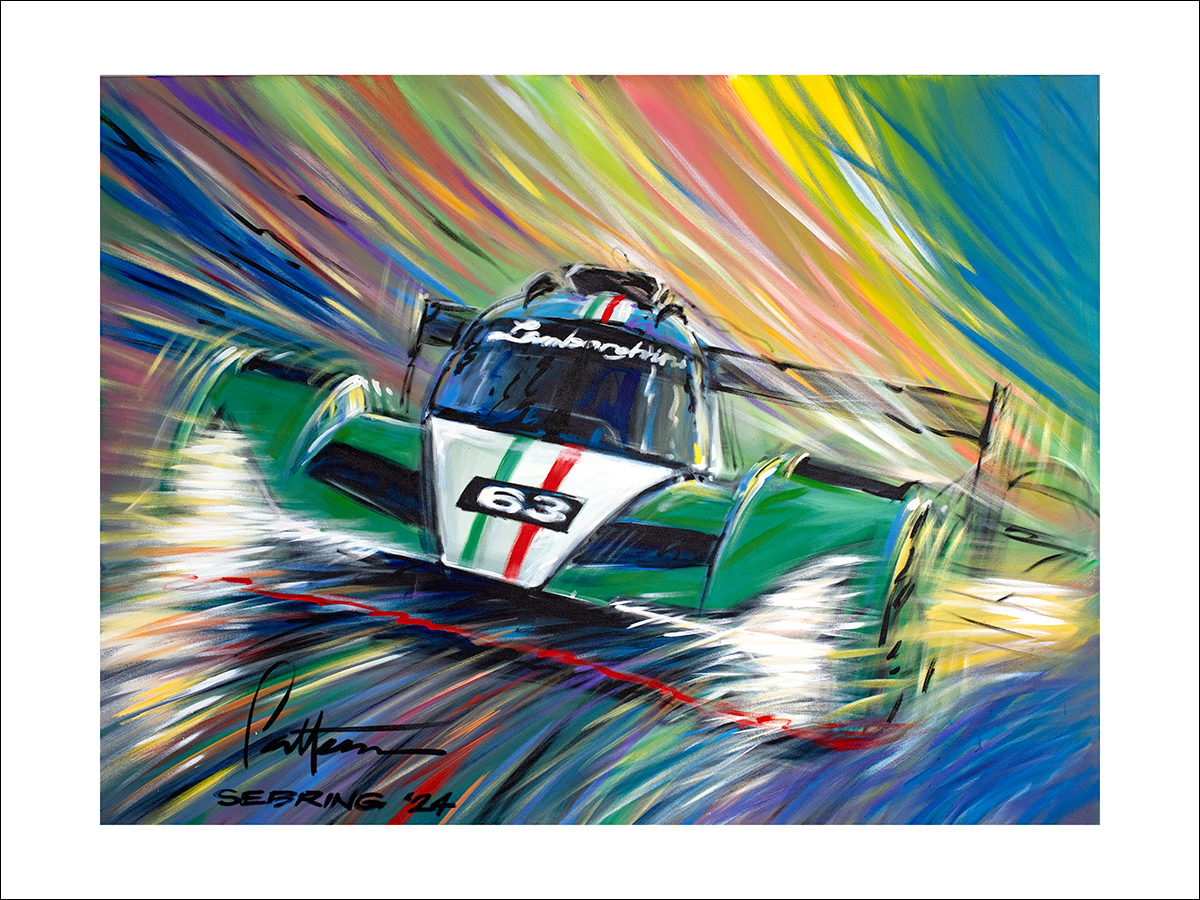 12 Hrs of Sebring Lamborghini 2024 LE