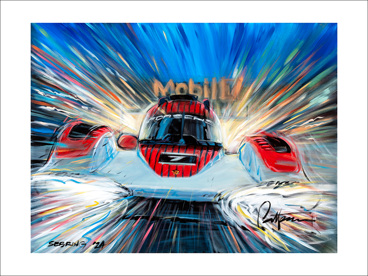 12 Hours of Sebring Porsche 2024 LE