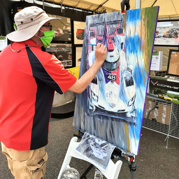 12 Hours of Sebring Cadillac 2021 LE Jimmie Johnson