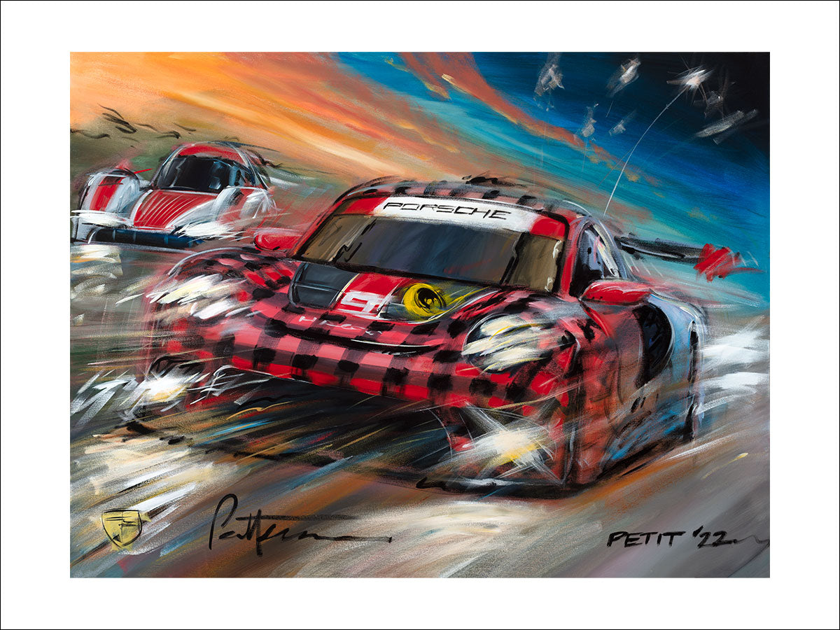 Petit Le Mans Porsche 2022 LE - TheArtOfRacingCollection