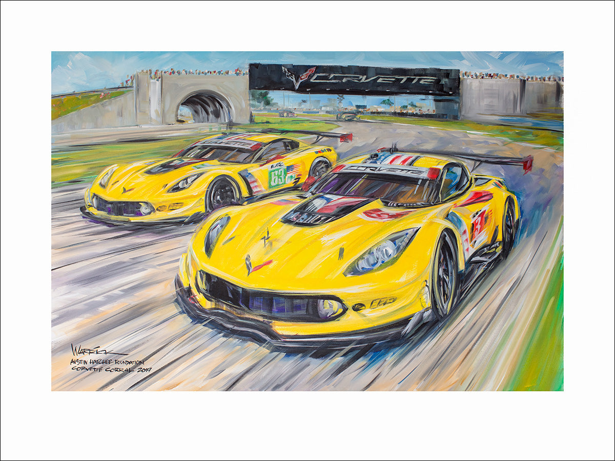 12 Hours of Sebring Corvette 2019 LE