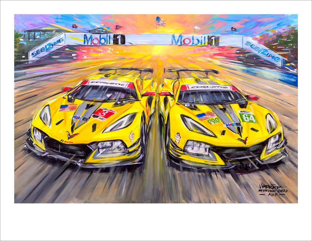 12 Hours of Sebring Corvette 2022 LE