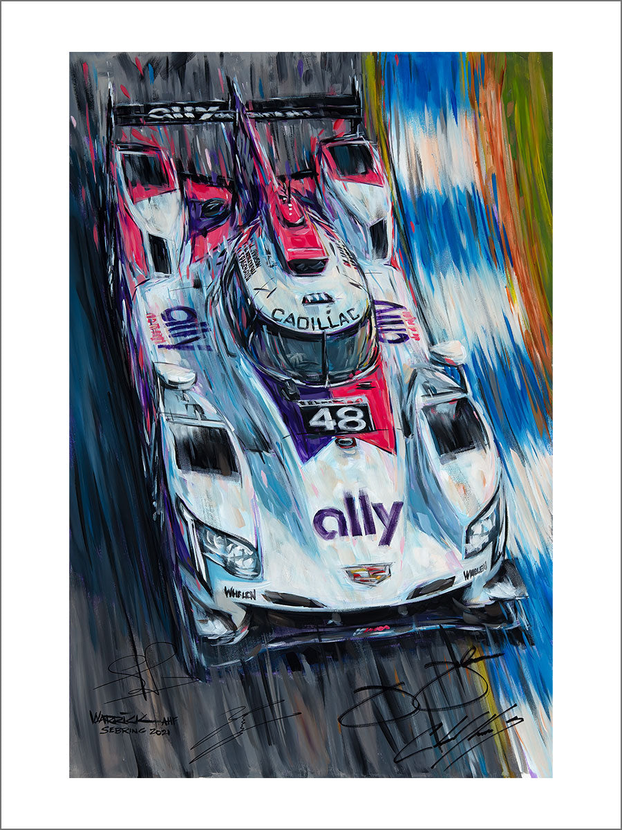 12 Hours of Sebring Cadillac 2021 LE Jimmie Johnson